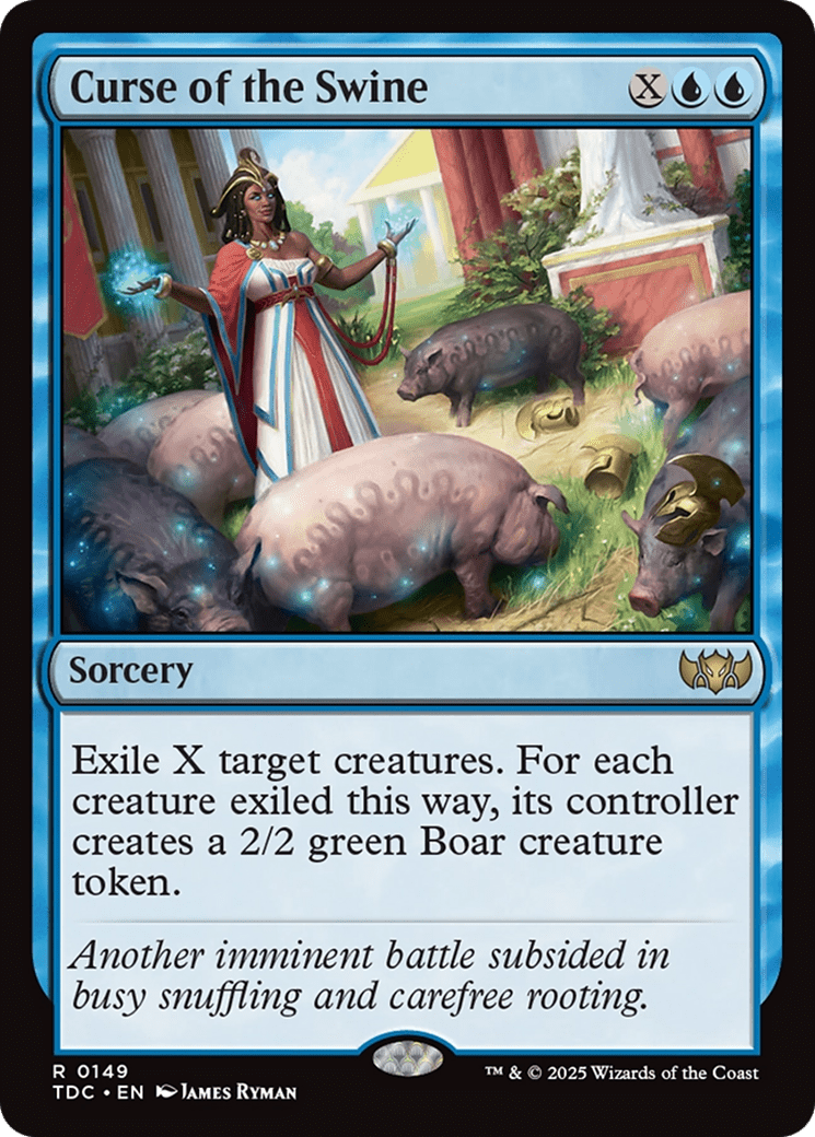 Curse of the Swine [Tarkir: Dragonstorm Commander] MTG Single Magic: The Gathering  | Multizone: Comics And Games