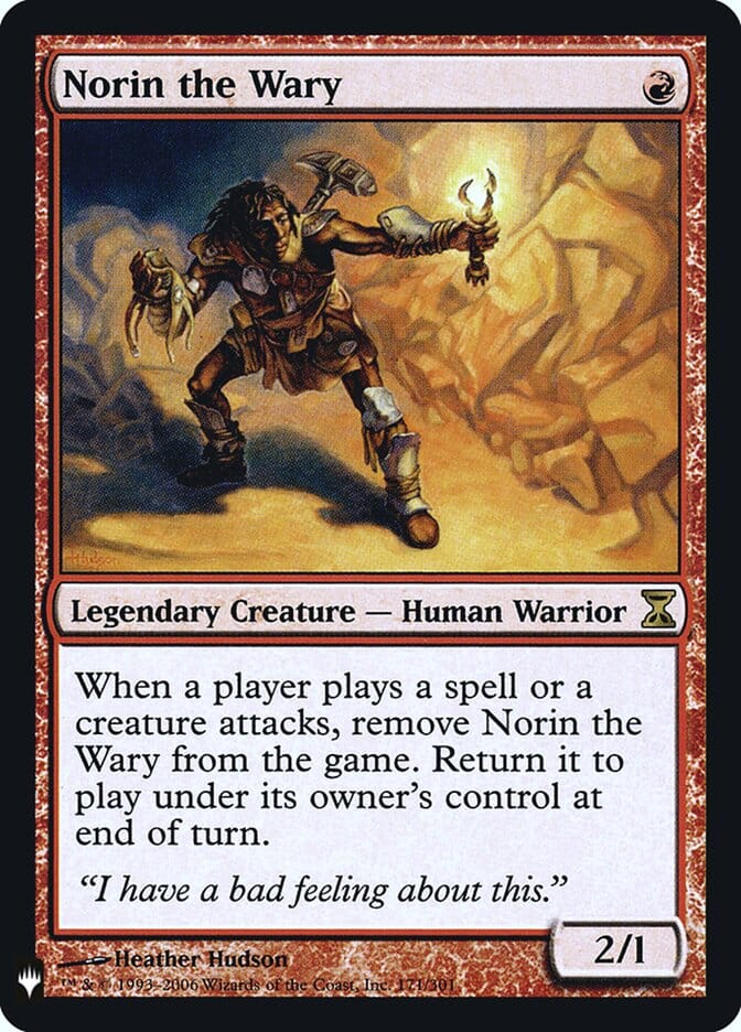 Norin the Wary [Mystery Booster] MTG Single Magic: The Gathering  | Multizone: Comics And Games