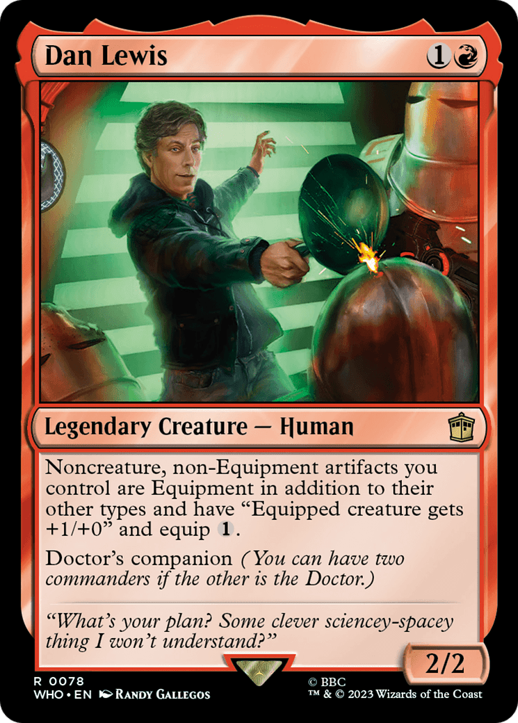 Dan Lewis [Doctor Who] MTG Single Magic: The Gathering  | Multizone: Comics And Games
