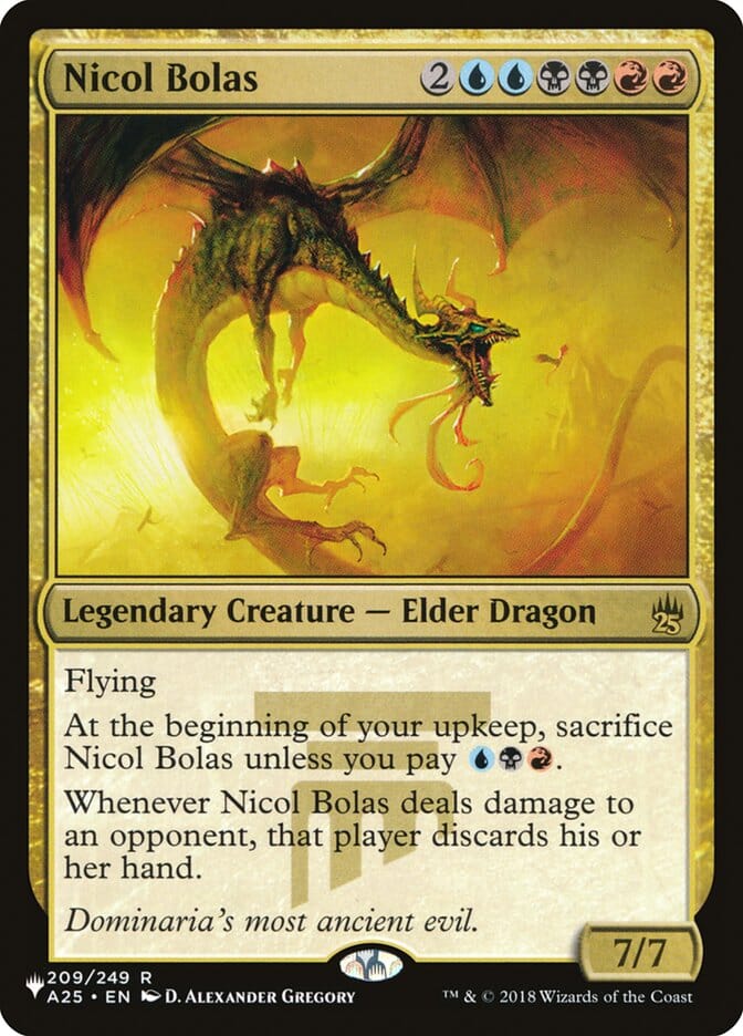 Nicol Bolas [The List] MTG Single Magic: The Gathering  | Multizone: Comics And Games