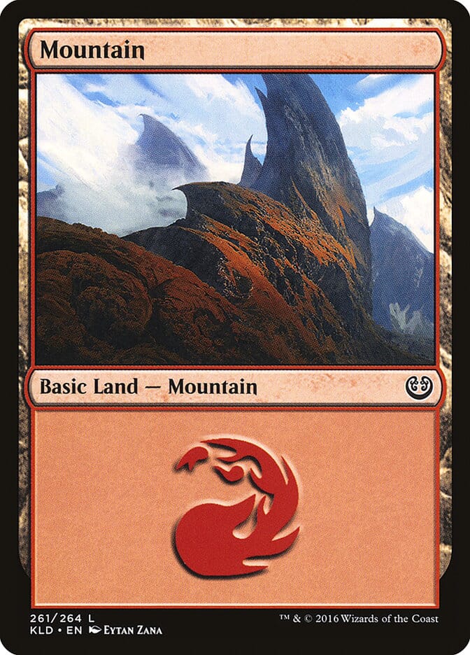 Mountain (261) [Kaladesh] MTG Single Magic: The Gathering  | Multizone: Comics And Games