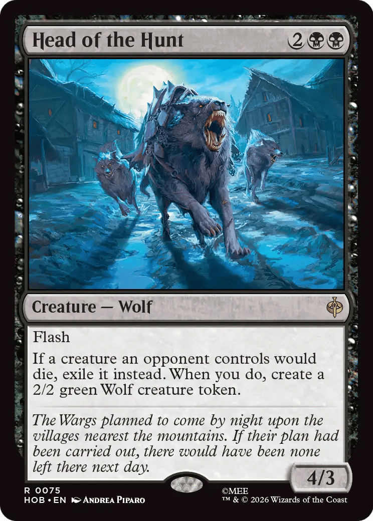 Head of the Hunt [The Hobbit] MTG Single Magic: The Gathering  | Multizone: Comics And Games