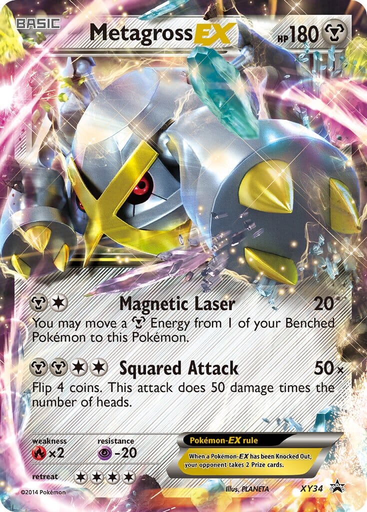 Metagross EX (XY34) [XY: Black Star Promos] Pokemon Single Pokémon  | Multizone: Comics And Games