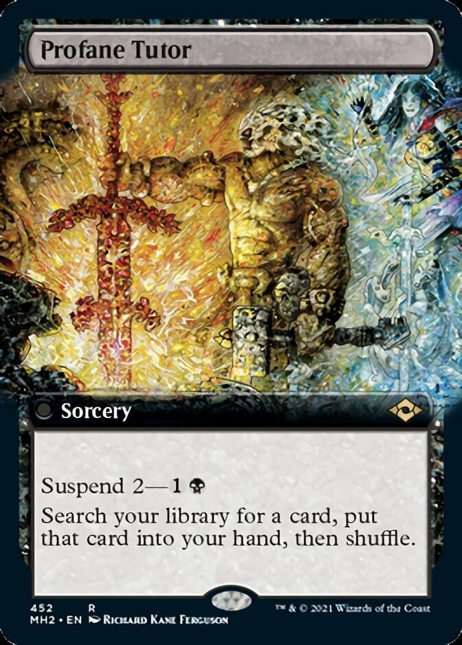 Profane Tutor (Extended Art) [Modern Horizons 2] MTG Single Magic: The Gathering  | Multizone: Comics And Games