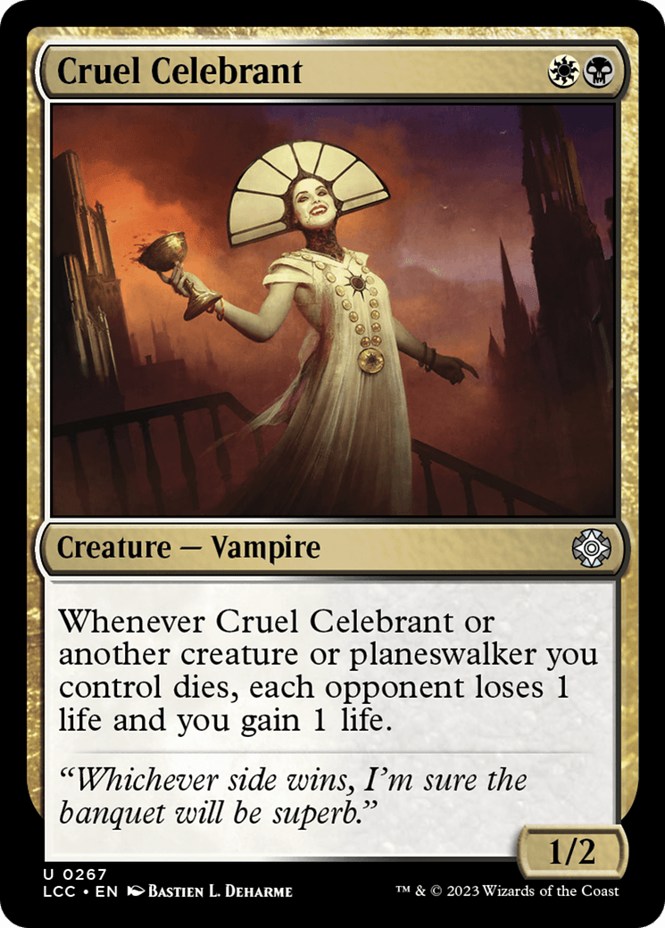 Cruel Celebrant [The Lost Caverns of Ixalan Commander] MTG Single Magic: The Gathering  | Multizone: Comics And Games