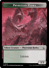 Elemental (2) // Phyrexian Hydra (12) Double-Sided Token [March of the Machine Tokens] MTG Single Magic: The Gathering  | Multizone: Comics And Games