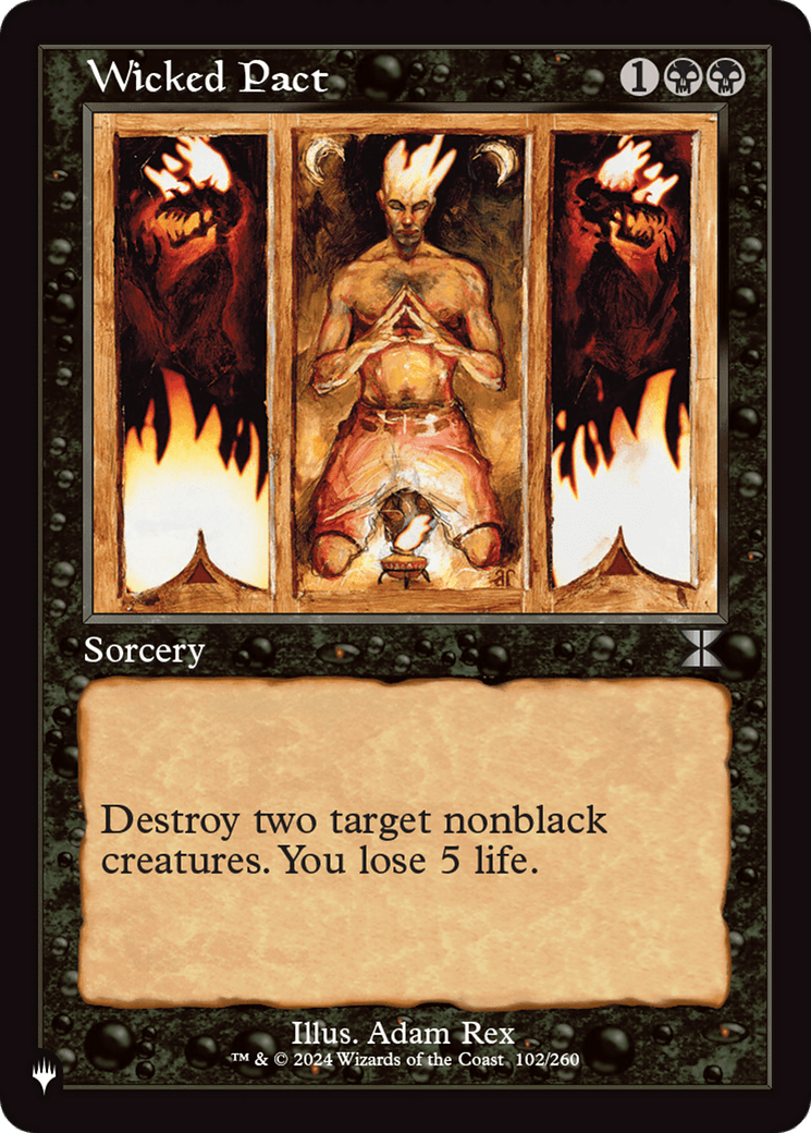 Wicked Pact [The List] MTG Single Magic: The Gathering  | Multizone: Comics And Games