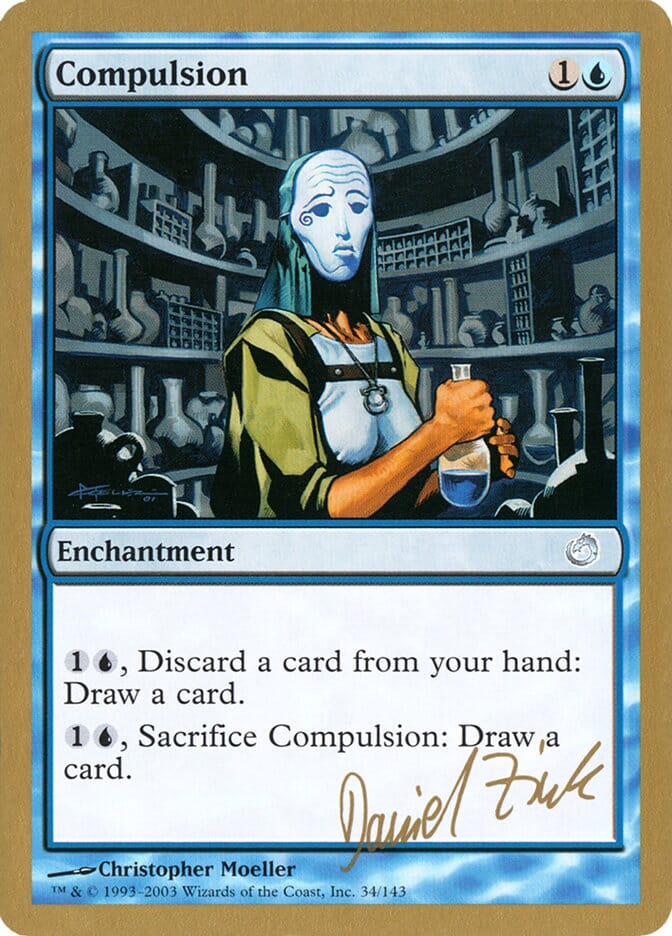 Compulsion (Daniel Zink) [World Championship Decks 2003] MTG Single Magic: The Gathering  | Multizone: Comics And Games
