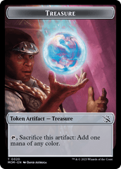 Treasure (20) // Spirit (14) Double-Sided Token [March of the Machine Tokens] MTG Single Magic: The Gathering  | Multizone: Comics And Games