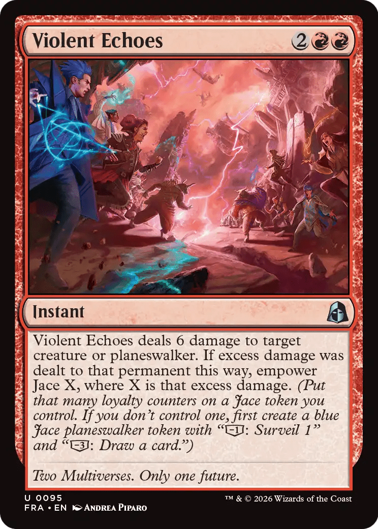 Violent Echoes [Reality Fracture] MTG Single Magic: The Gathering  | Multizone: Comics And Games