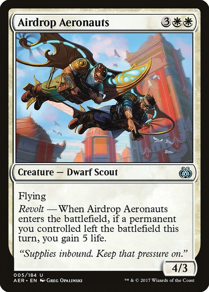 Airdrop Aeronauts [Aether Revolt] MTG Single Magic: The Gathering  | Multizone: Comics And Games