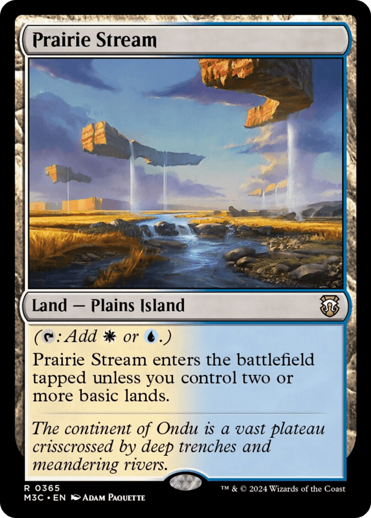 Prairie Stream [Modern Horizons 3 Commander] MTG Single Magic: The Gathering  | Multizone: Comics And Games