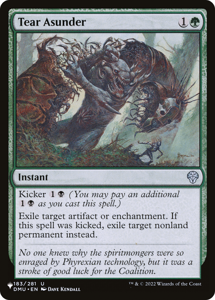 Tear Asunder [The List] MTG Single Magic: The Gathering  | Multizone: Comics And Games