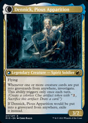Dennick, Pious Apprentice // Dennick, Pious Apparition [Innistrad: Midnight Hunt] MTG Single Magic: The Gathering  | Multizone: Comics And Games