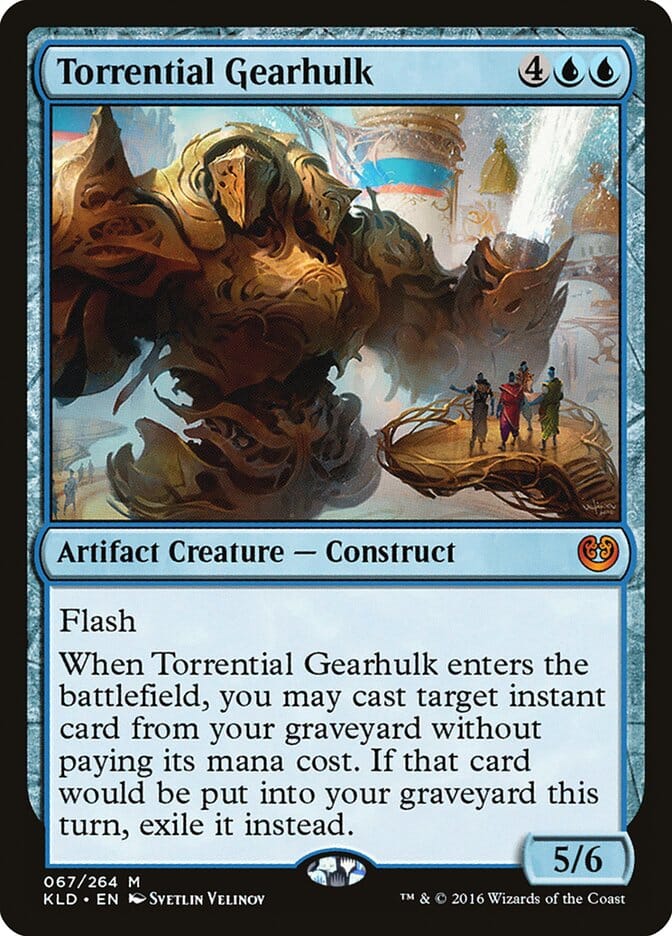 Torrential Gearhulk [Kaladesh] MTG Single Magic: The Gathering  | Multizone: Comics And Games
