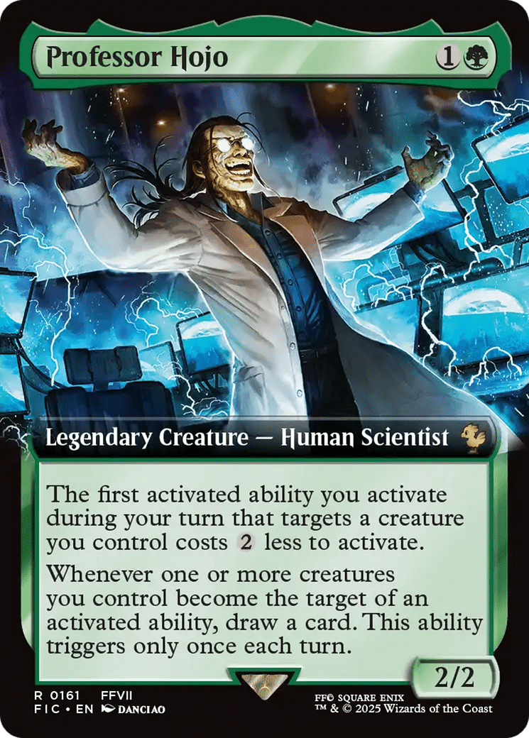 Professor Hojo (Extended Art) [FINAL FANTASY Commander] MTG Single Magic: The Gathering  | Multizone: Comics And Games