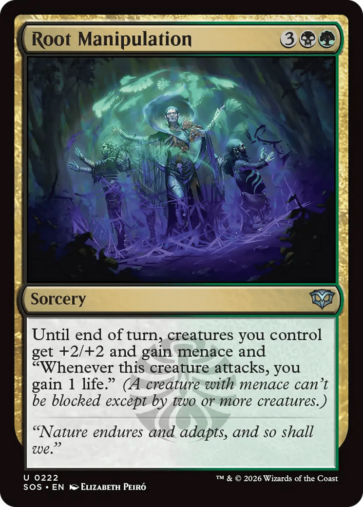 Root Manipulation [Secrets of Strixhaven] MTG Single Magic: The Gathering  | Multizone: Comics And Games
