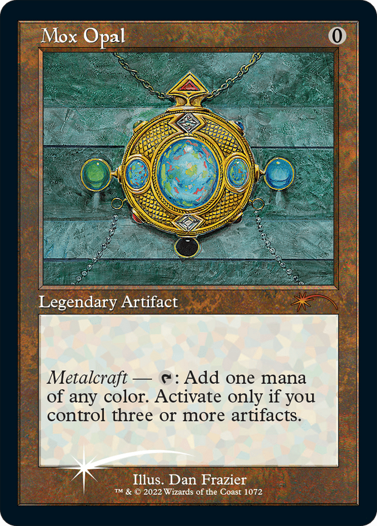 Mox Opal (Retro Foil Etched) [Secret Lair Drop Series] MTG Single Magic: The Gathering  | Multizone: Comics And Games