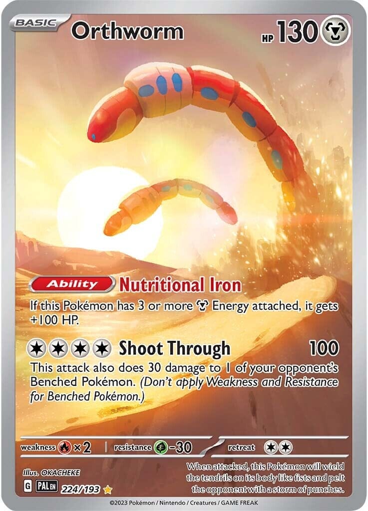 Orthworm (224/193) [Scarlet & Violet: Paldea Evolved] Pokemon Single Pokémon  | Multizone: Comics And Games