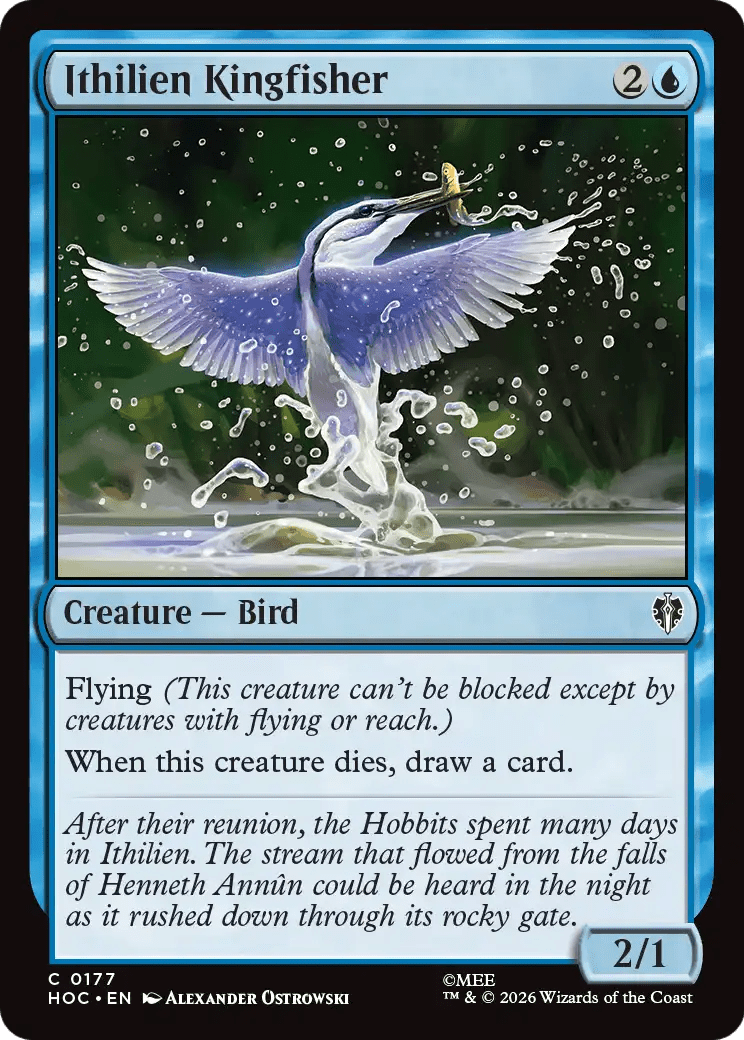 Ithilien Kingfisher [The Hobbit: Eternal-Legal] MTG Single Magic: The Gathering  | Multizone: Comics And Games