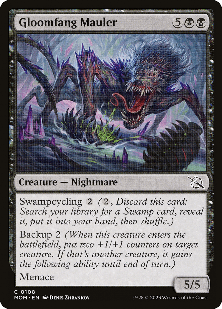 Gloomfang Mauler [March of the Machine] MTG Single Magic: The Gathering  | Multizone: Comics And Games