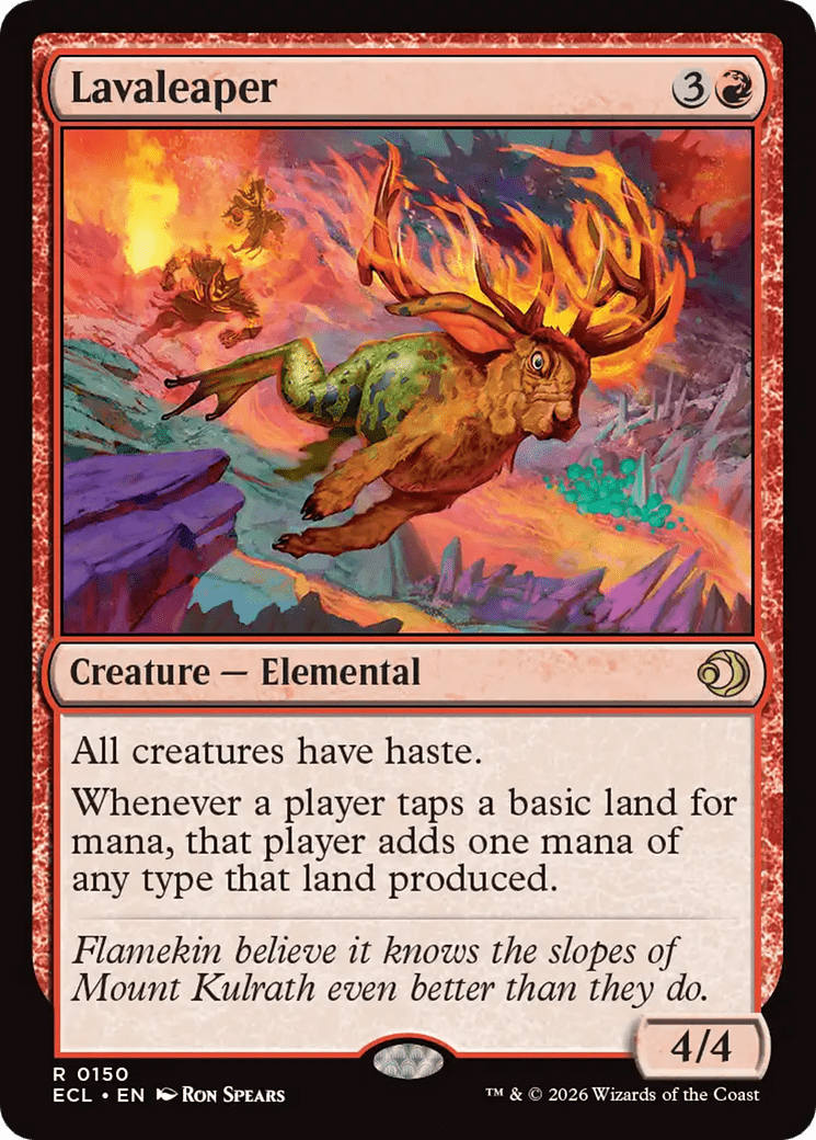 Lavaleaper [Lorwyn Eclipsed] MTG Single Magic: The Gathering  | Multizone: Comics And Games