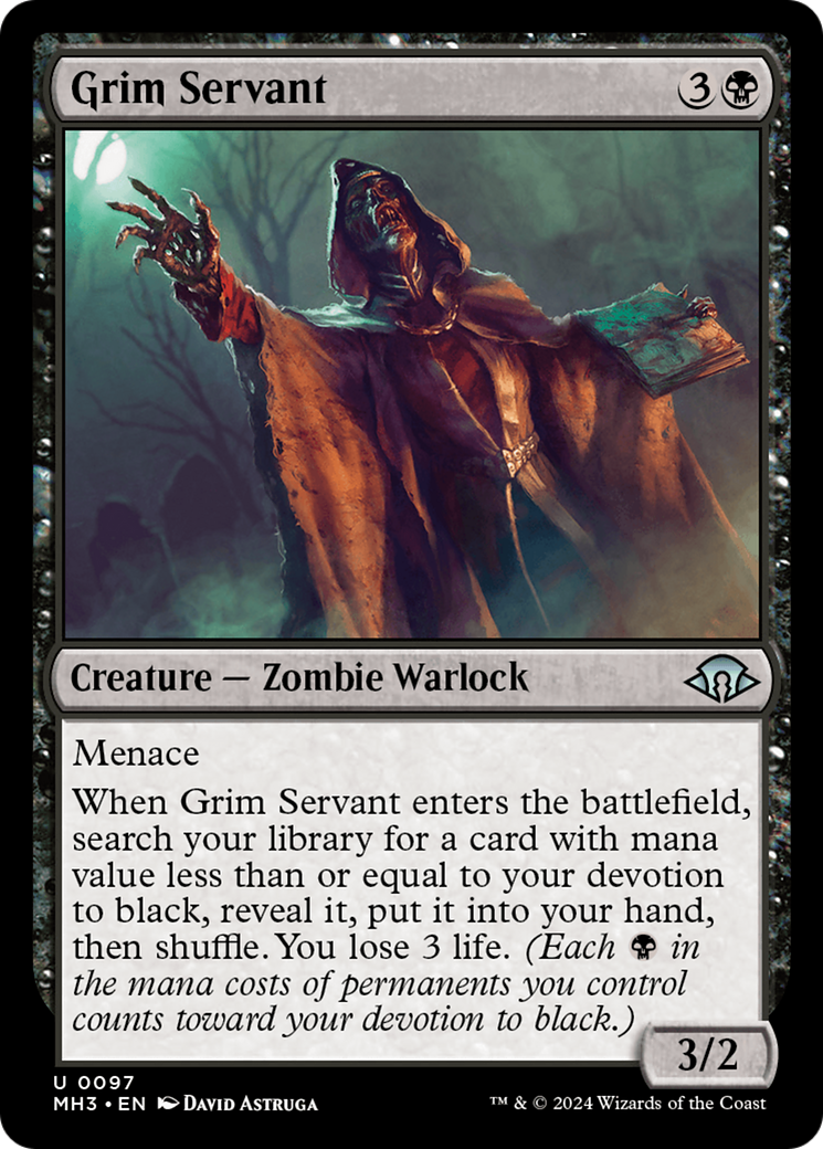 Grim Servant [Modern Horizons 3] | Multizone: Comics And Games