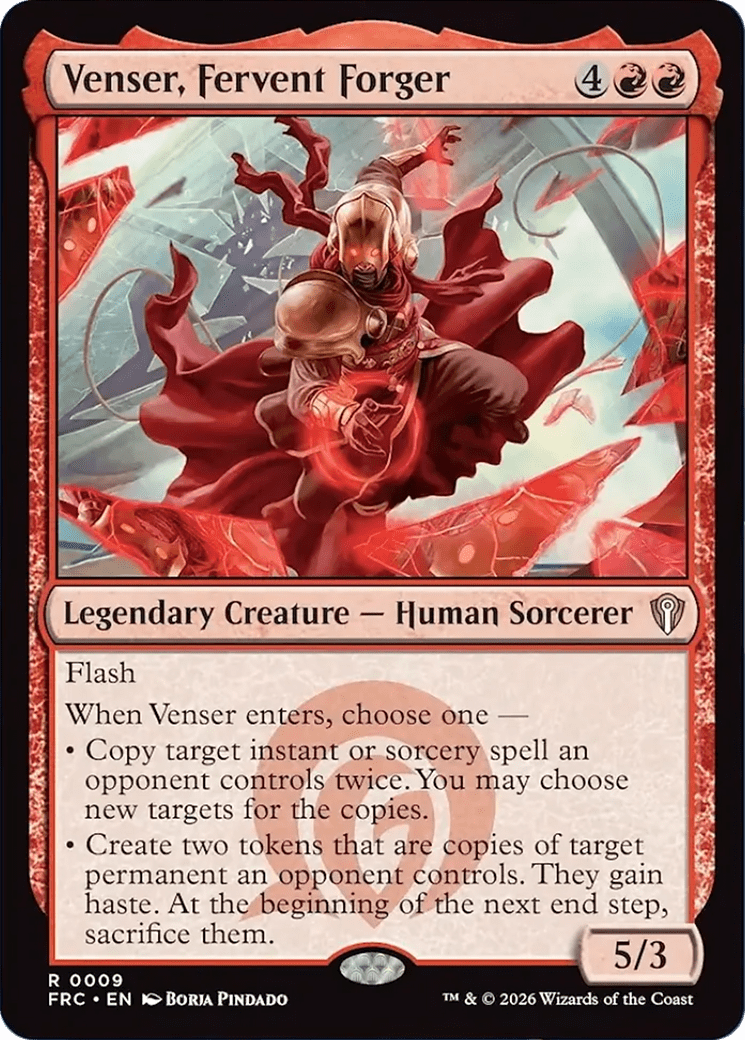 Venser, Fervent Forger [Reality Fracture Commander] MTG Single Magic: The Gathering  | Multizone: Comics And Games