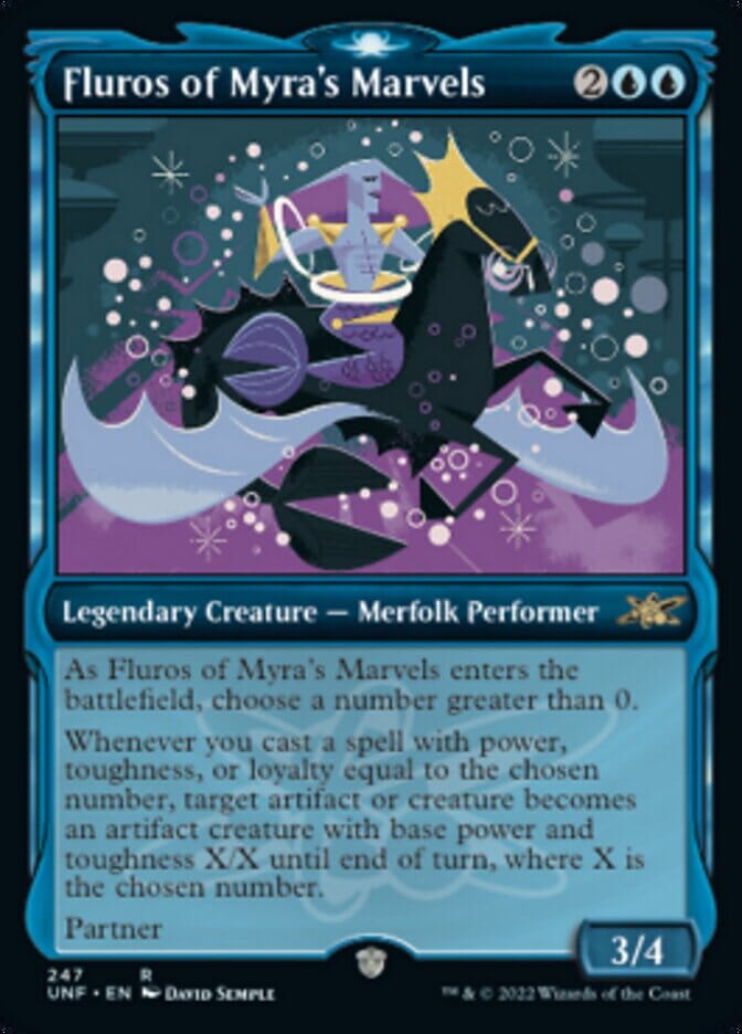 Fluros of Myra's Marvels (Showcase) [Unfinity] MTG Single Magic: The Gathering  | Multizone: Comics And Games
