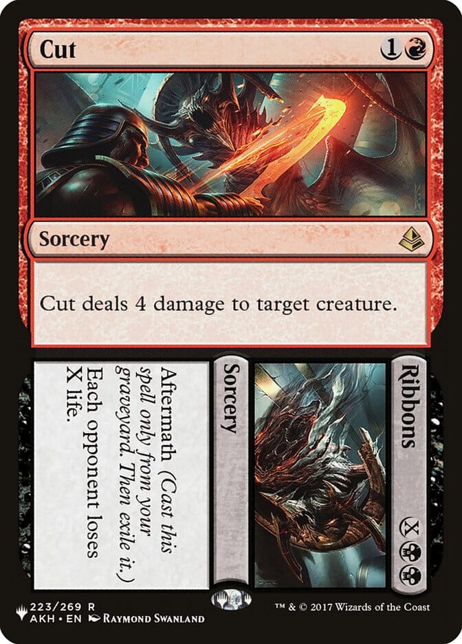 Cut // Ribbons [The List] MTG Single Magic: The Gathering  | Multizone: Comics And Games