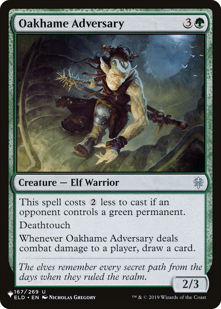 Oakhame Adversary [The List] MTG Single Magic: The Gathering  | Multizone: Comics And Games