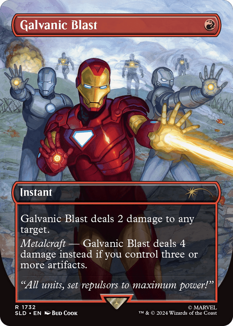 Galvanic Blast [Secret Lair Drop Series] MTG Single Magic: The Gathering  | Multizone: Comics And Games
