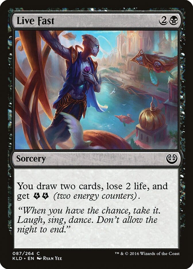Live Fast [Kaladesh] MTG Single Magic: The Gathering  | Multizone: Comics And Games