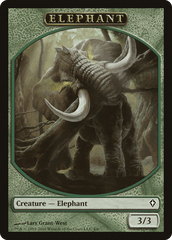Angel // Elephant Double-Sided Token [Marvel Super Heroes Commander Tokens] MTG Single Magic: The Gathering  | Multizone: Comics And Games
