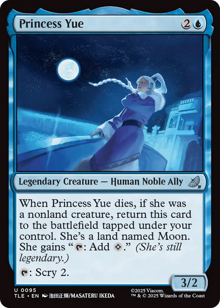 Princess Yue [Avatar: The Last Airbender: Eternal-Legal] MTG Single Magic: The Gathering  | Multizone: Comics And Games