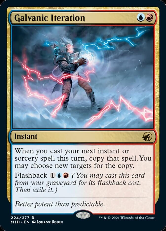 Galvanic Iteration [Innistrad: Midnight Hunt] MTG Single Magic: The Gathering  | Multizone: Comics And Games