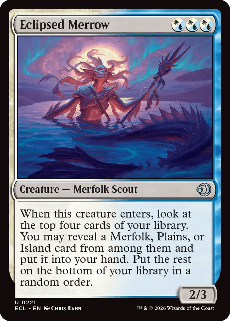 Eclipsed Merrow [Lorwyn Eclipsed] MTG Single Magic: The Gathering  | Multizone: Comics And Games