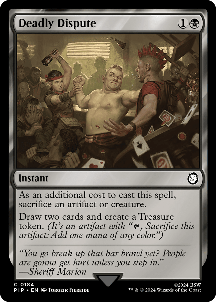 Deadly Dispute [Fallout] MTG Single Magic: The Gathering  | Multizone: Comics And Games