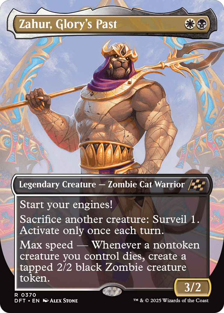 Zahur, Glory's Past (Borderless) [Aetherdrift] MTG Single Magic: The Gathering  | Multizone: Comics And Games