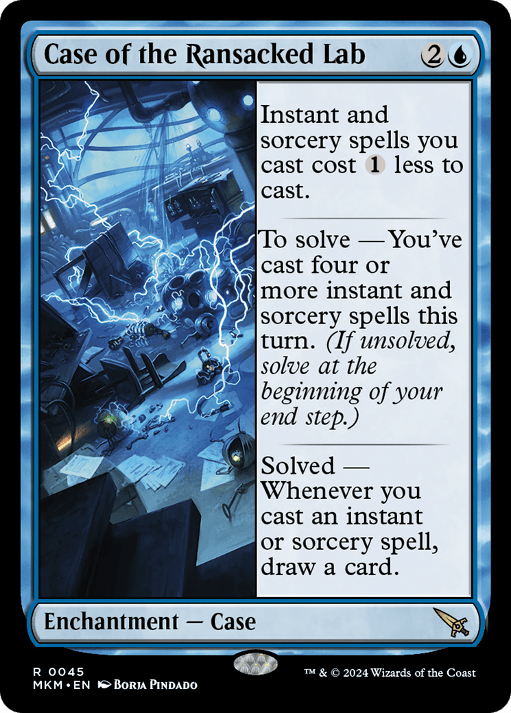 Case of the Ransacked Lab [Murders at Karlov Manor] MTG Single Magic: The Gathering  | Multizone: Comics And Games