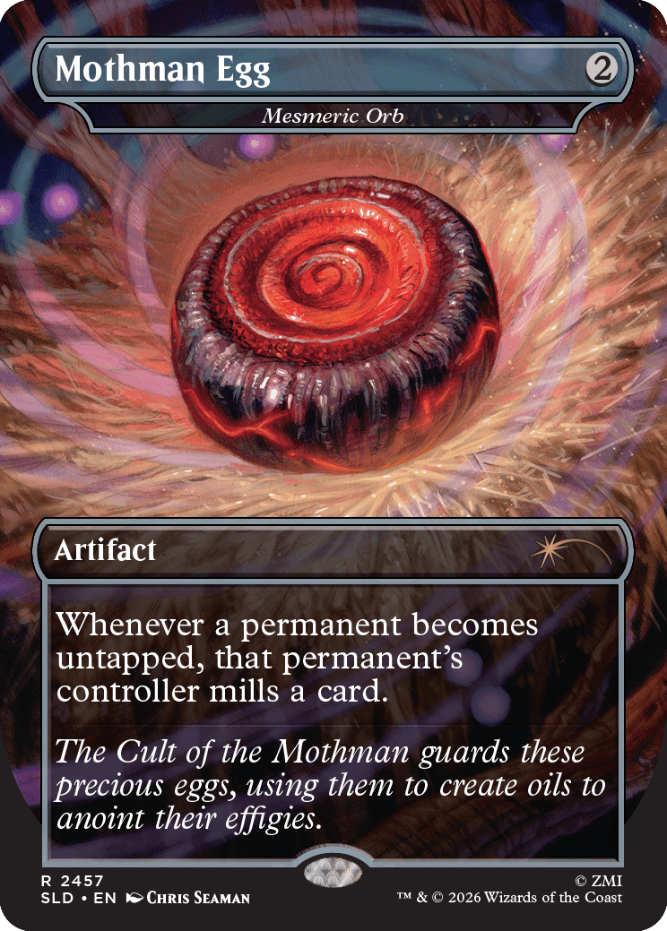 Mothman Egg - Mesmeric Orb [Secret Lair Drops] MTG Single Wizards of the Coast  | Multizone: Comics And Games