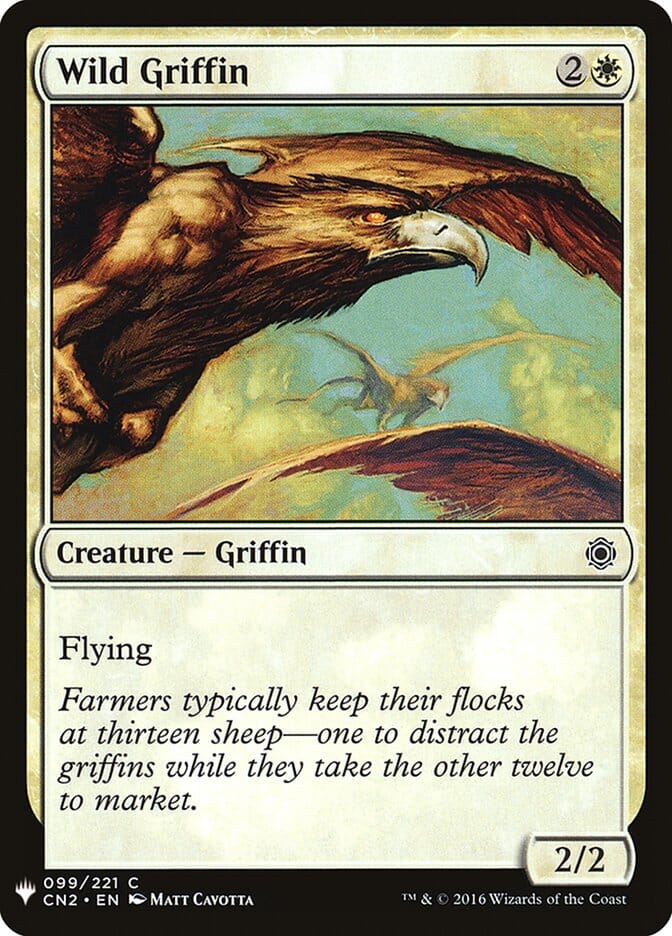 Wild Griffin [Mystery Booster] MTG Single Magic: The Gathering  | Multizone: Comics And Games