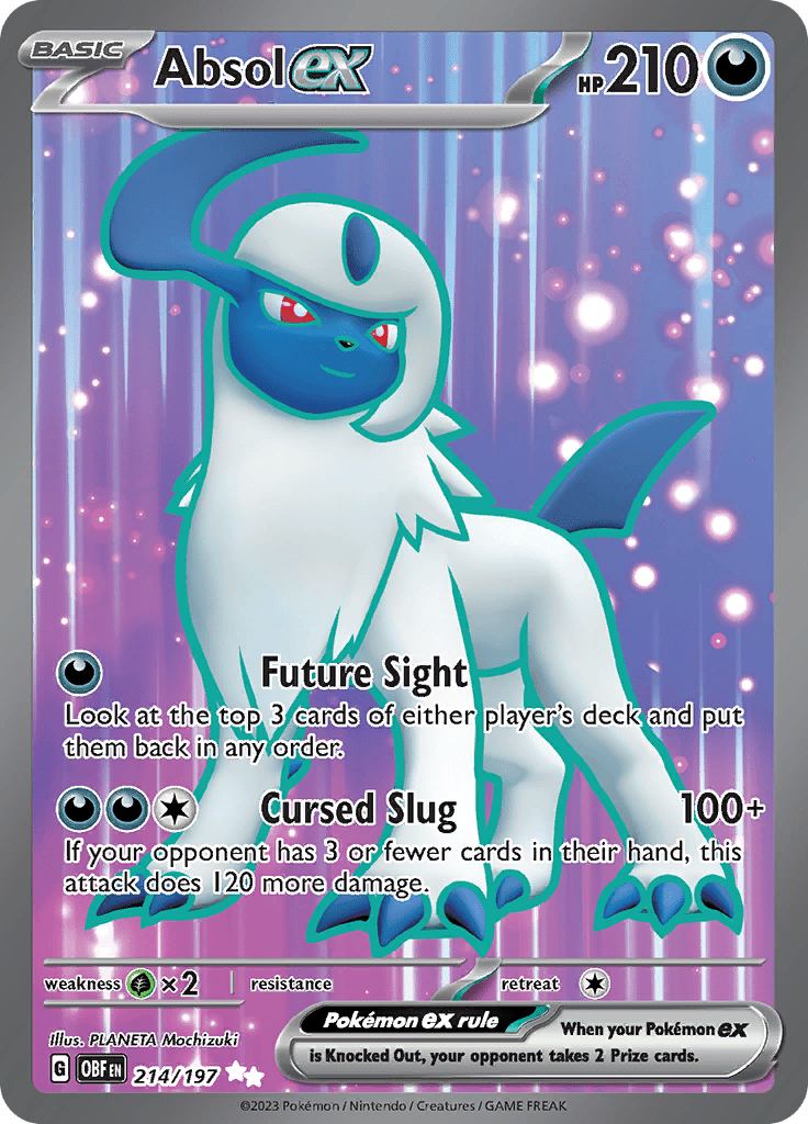 Absol ex (214/197) [Scarlet & Violet: Obsidian Flames] Pokemon Single Pokémon  | Multizone: Comics And Games