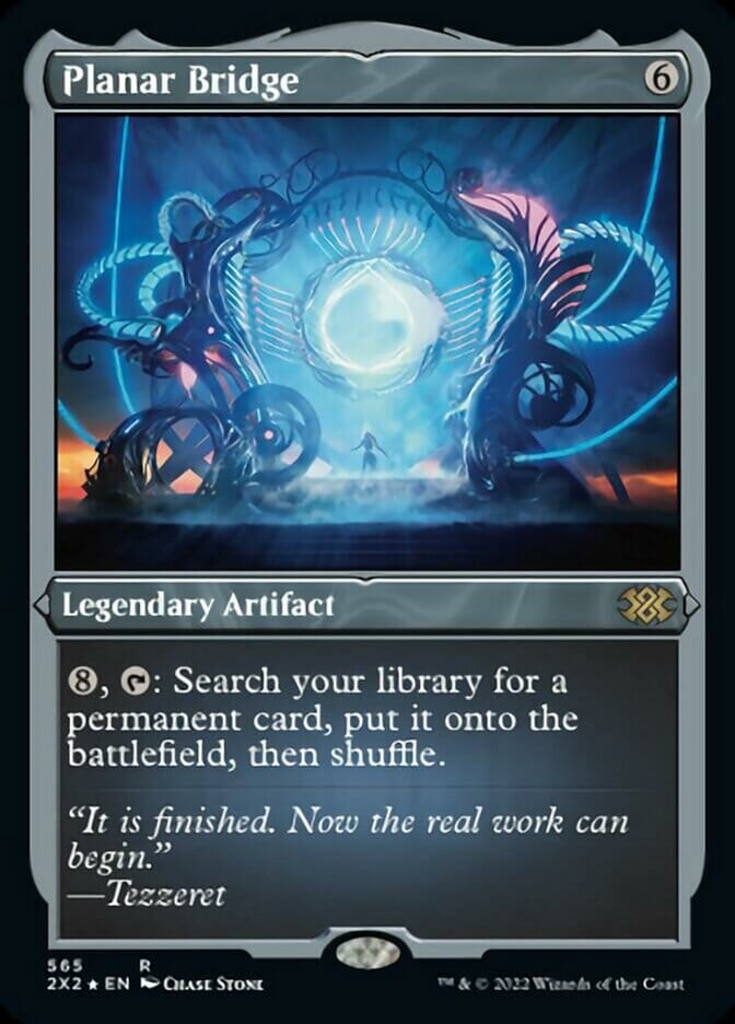 Planar Bridge (Foil Etched) [Double Masters 2022] MTG Single Magic: The Gathering  | Multizone: Comics And Games