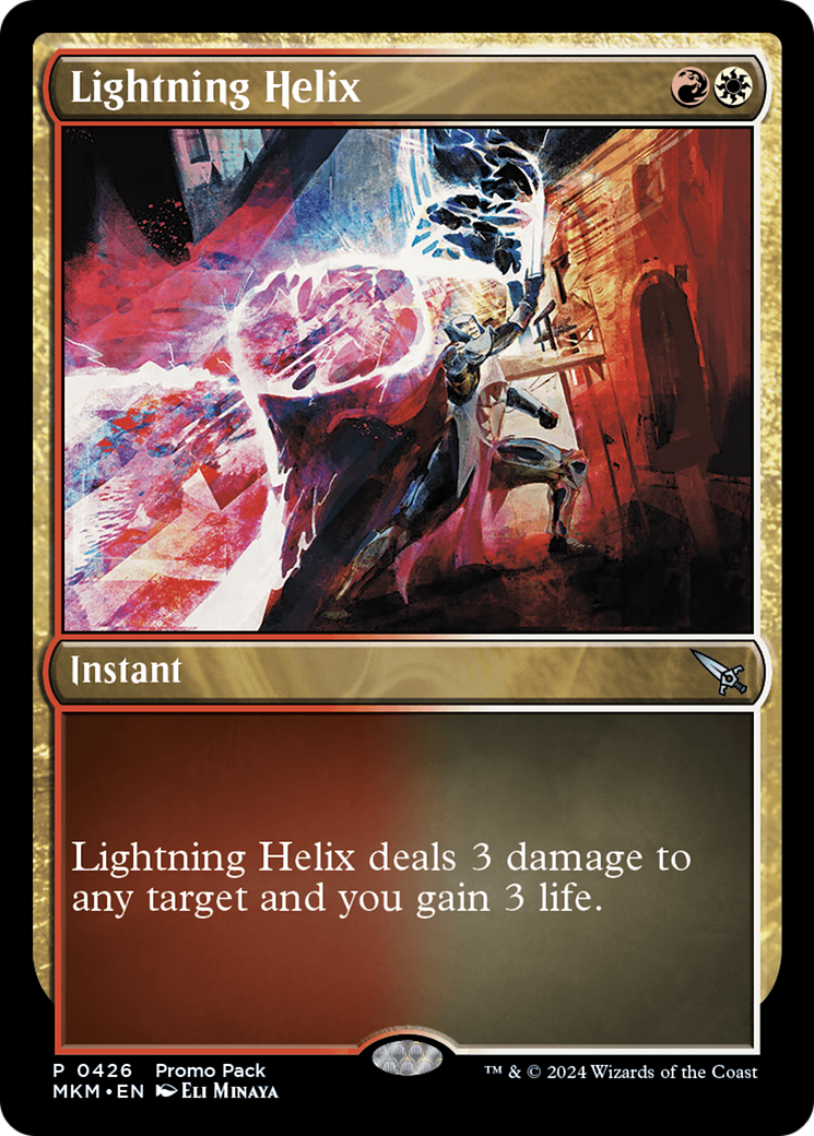 Lightning Helix (Promo Pack) [Murders at Karlov Manor Promos] | Multizone: Comics And Games