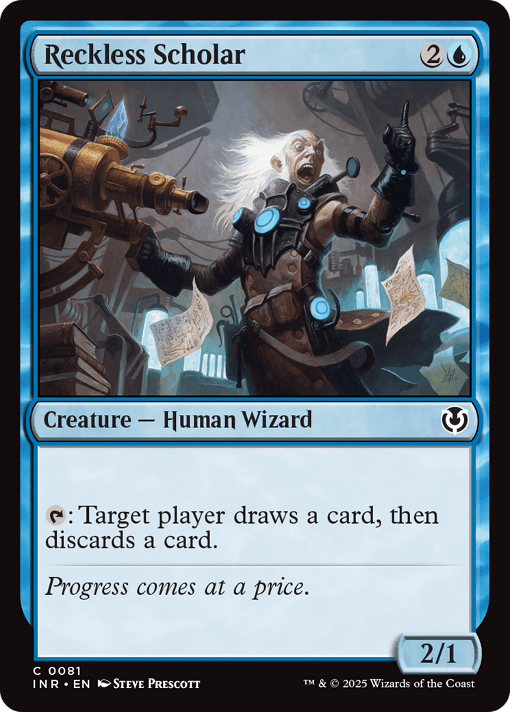 Reckless Scholar [Innistrad Remastered] MTG Single Magic: The Gathering  | Multizone: Comics And Games
