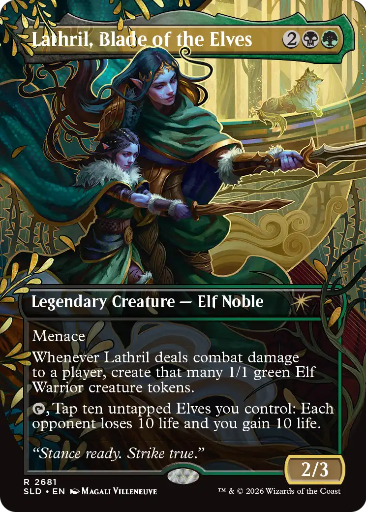 Lathril, Blade of the Elves [Secret Lair Drop Series] | Multizone: Comics And Games