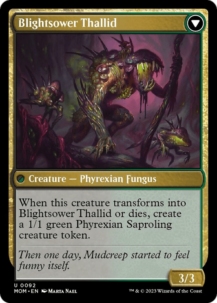 Blightreaper Thallid // Blightsower Thallid [March of the Machine] MTG Single Magic: The Gathering  | Multizone: Comics And Games