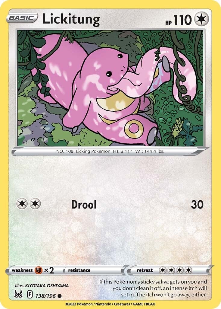 Lickitung (138/196) [Sword & Shield: Lost Origin] Pokemon Single Pokémon  | Multizone: Comics And Games
