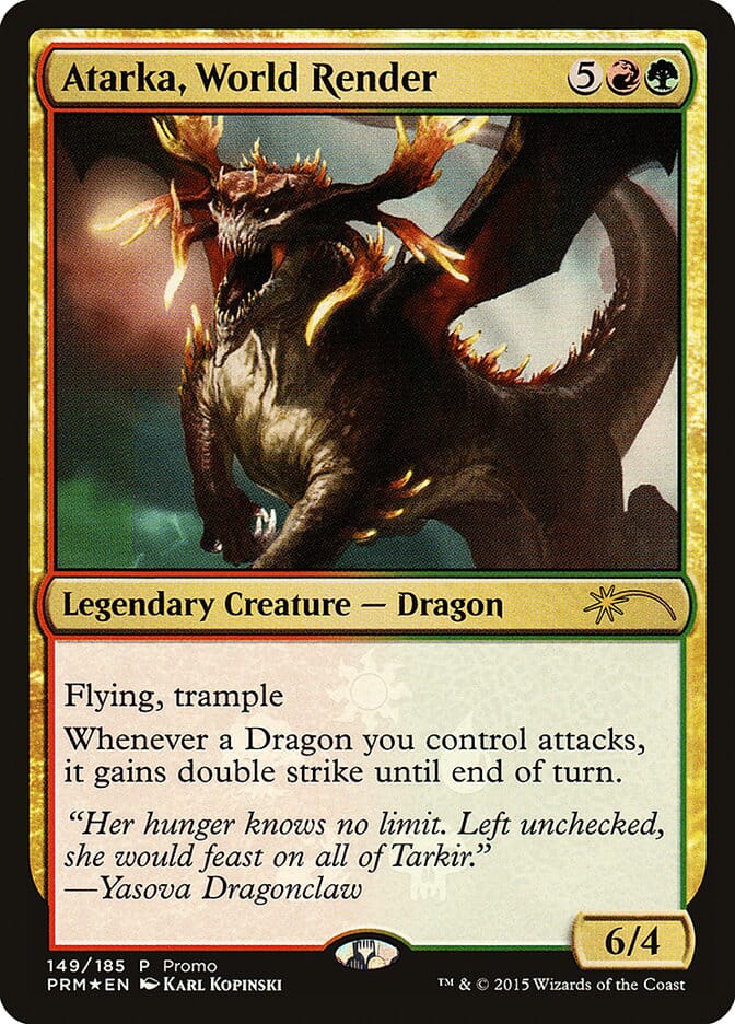 Atarka, World Render [Resale Promos] MTG Single Magic: The Gathering  | Multizone: Comics And Games